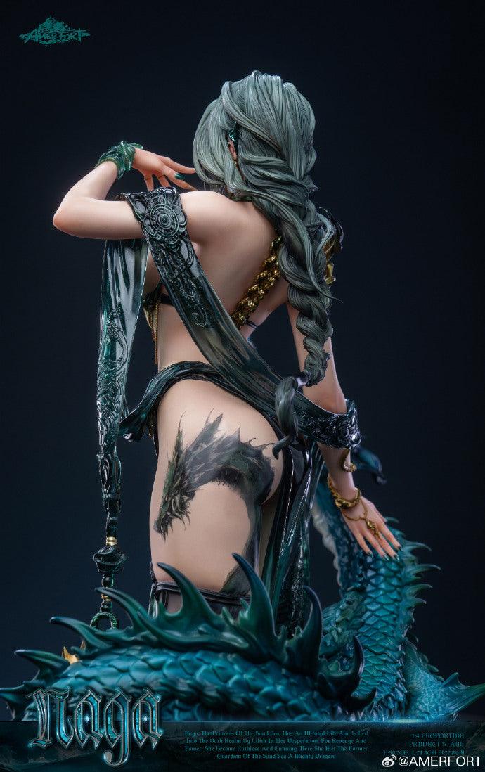 【Preorder】PJ Studio Original AmerFort Elf Series 6th NAGA 1/4 Statue AFYC-NG09 - ToyFury