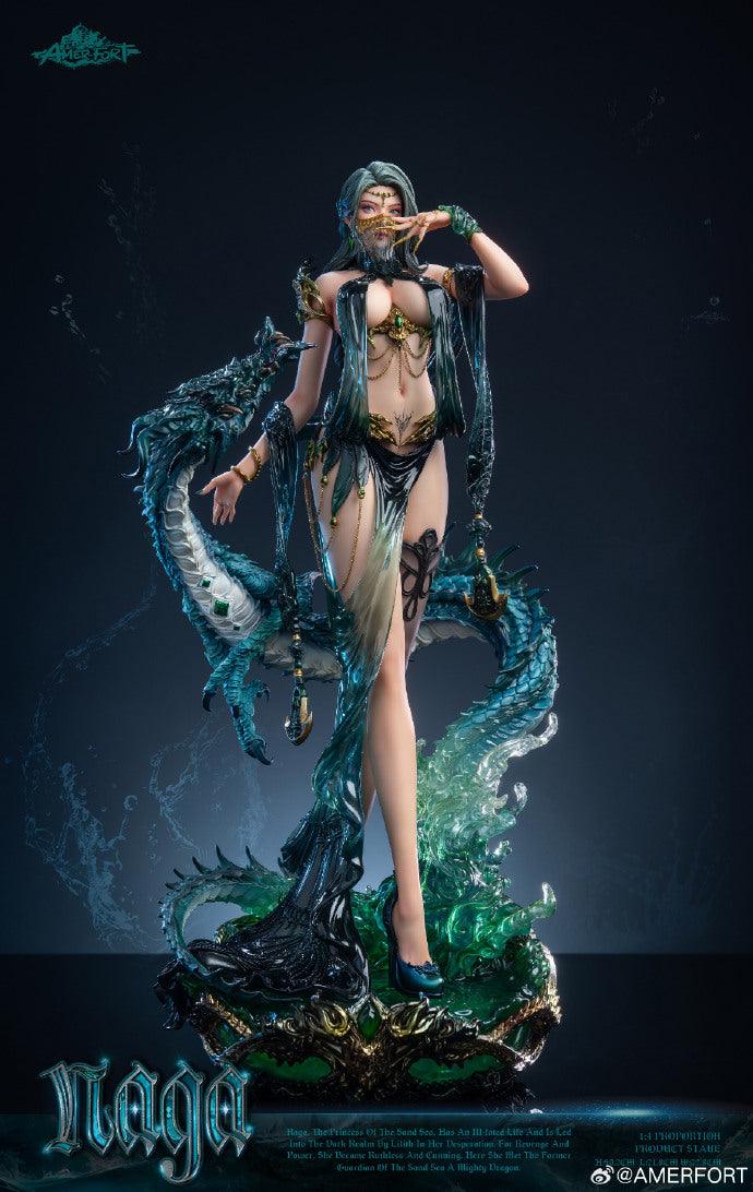 PJ Studio Original AmerFort Elf Series 6th NAGA 1/4 Statue AFYC-NG09