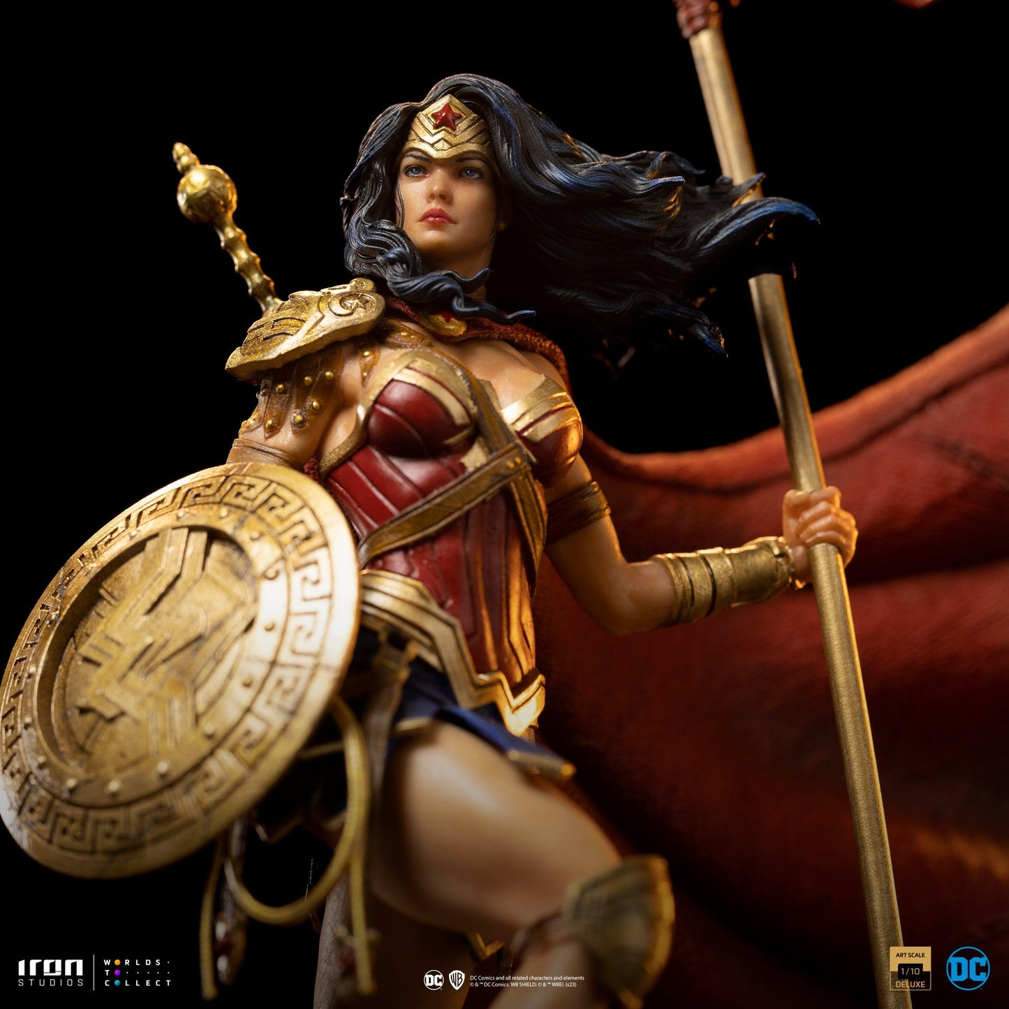 Iron Studios DC Comics Wonder Woman Unleashed Deluxe Art Scale Limited Edition 1/10 Statue - ToyFury