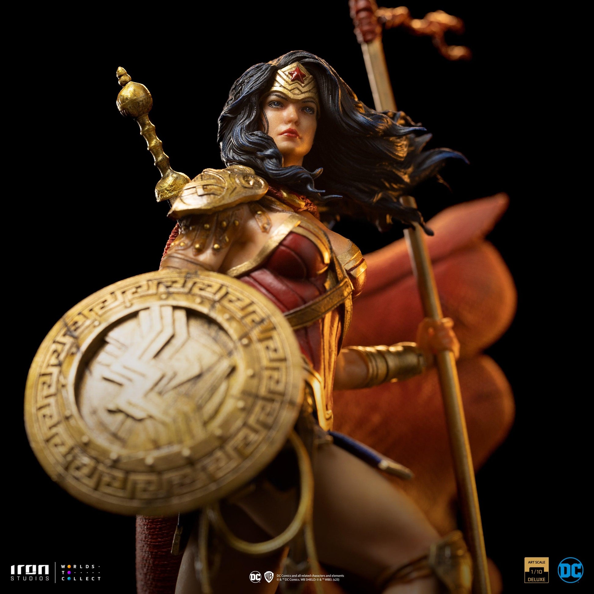 Iron Studios DC Comics Wonder Woman Unleashed Deluxe Art Scale Limited Edition 1/10 Statue - ToyFury