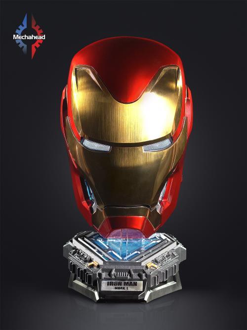 Mechahead Wearable Iron Man Mk50 Helmet 1/1 Collectible Figure MH-002 - ToyFury