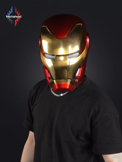 Mechahead Wearable Iron Man Mk50 Helmet 1/1 Collectible Figure MH-002 - ToyFury