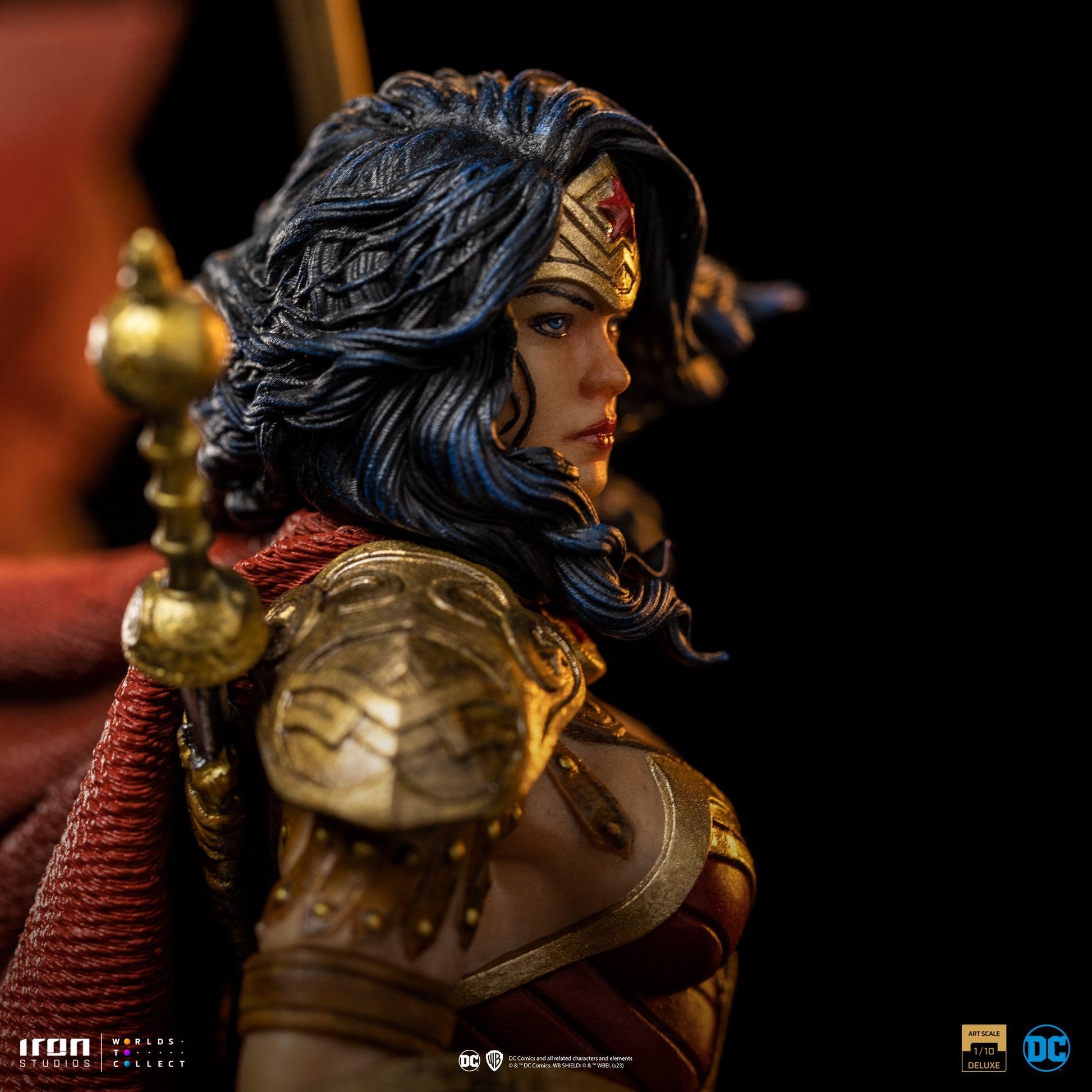 Iron Studios DC Comics Wonder Woman Unleashed Deluxe Art Scale Limited Edition 1/10 Statue - ToyFury