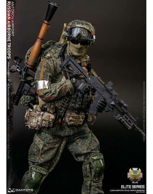 DAMTOYS Russian Airborne Troops Antonov Airport Senior Rifleman 1/6 Action Figure 78105 - ToyFury