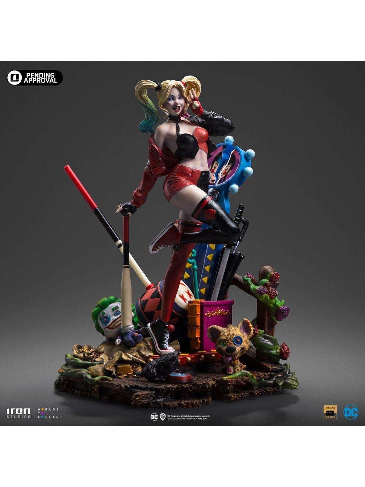 【Preorder】Iron Studios Harley Quinn (Gotham City Sirens) Deluxe Deluxe Art Scale 1/10   DCCDCG105924-10 - ToyFury