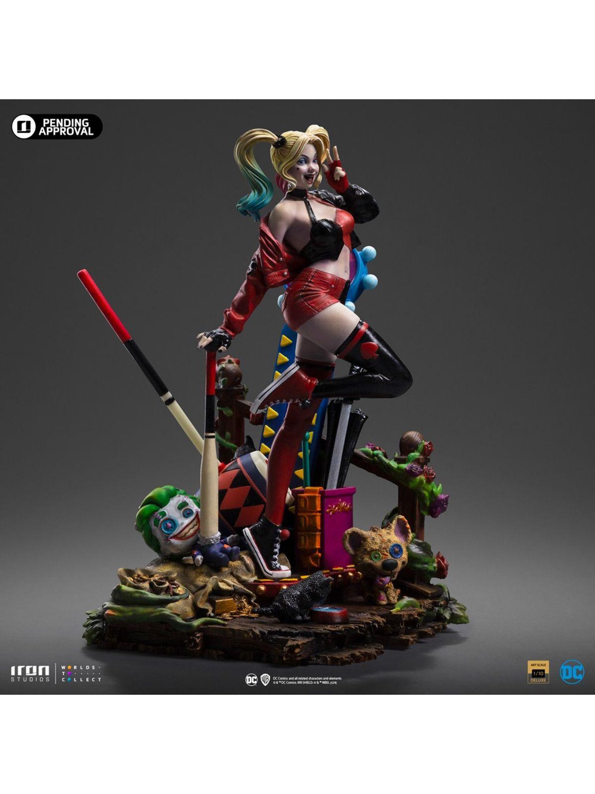 【Preorder】Iron Studios Harley Quinn (Gotham City Sirens) Deluxe Deluxe Art Scale 1/10   DCCDCG105924-10 - ToyFury