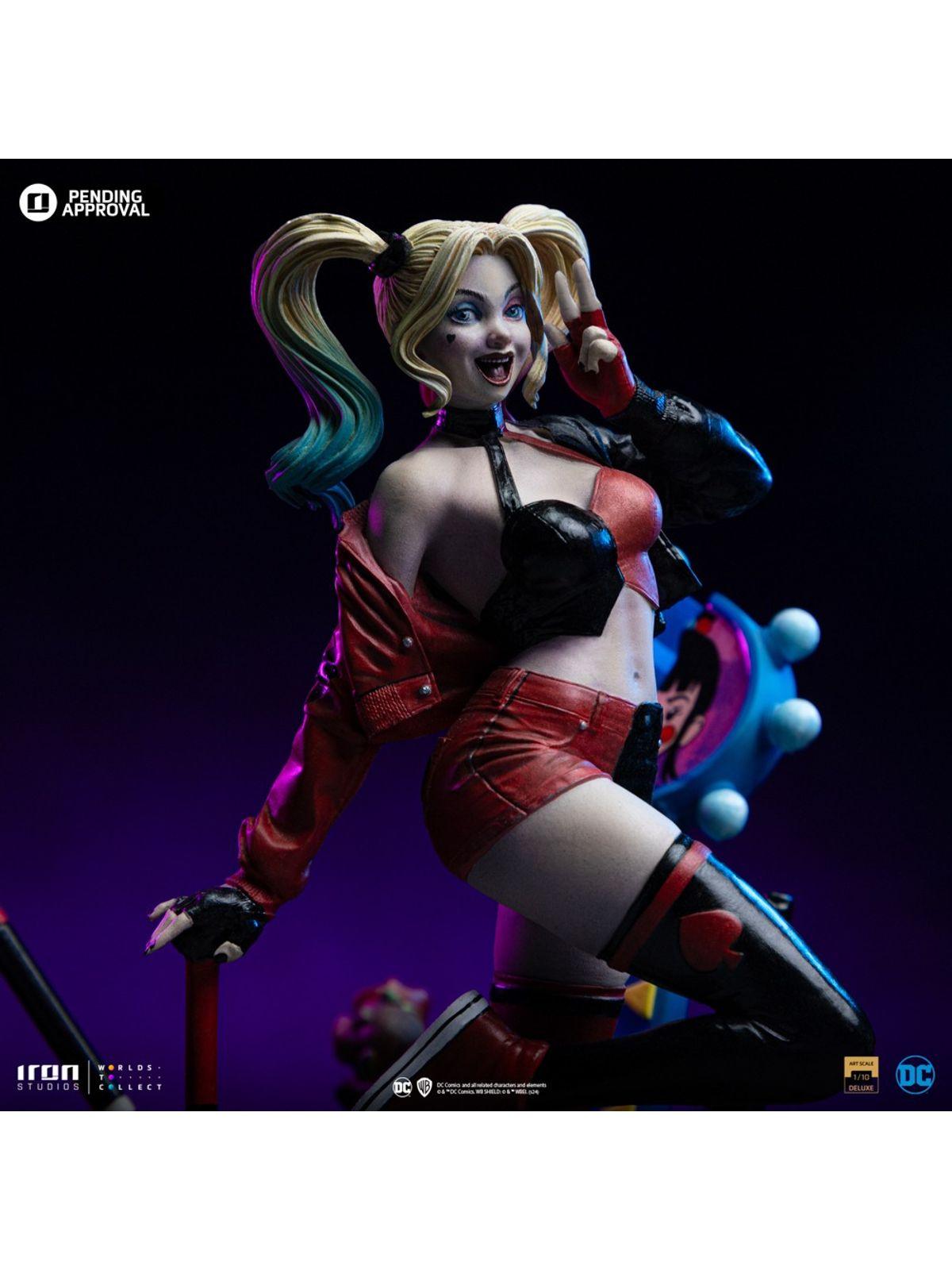 【Preorder】Iron Studios Harley Quinn (Gotham City Sirens) Deluxe Deluxe Art Scale 1/10   DCCDCG105924-10 - ToyFury