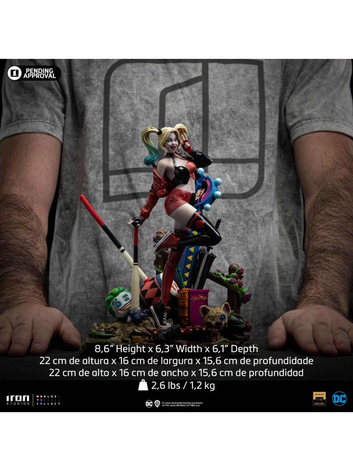 【Preorder】Iron Studios Harley Quinn (Gotham City Sirens) Deluxe Deluxe Art Scale 1/10   DCCDCG105924-10 - ToyFury