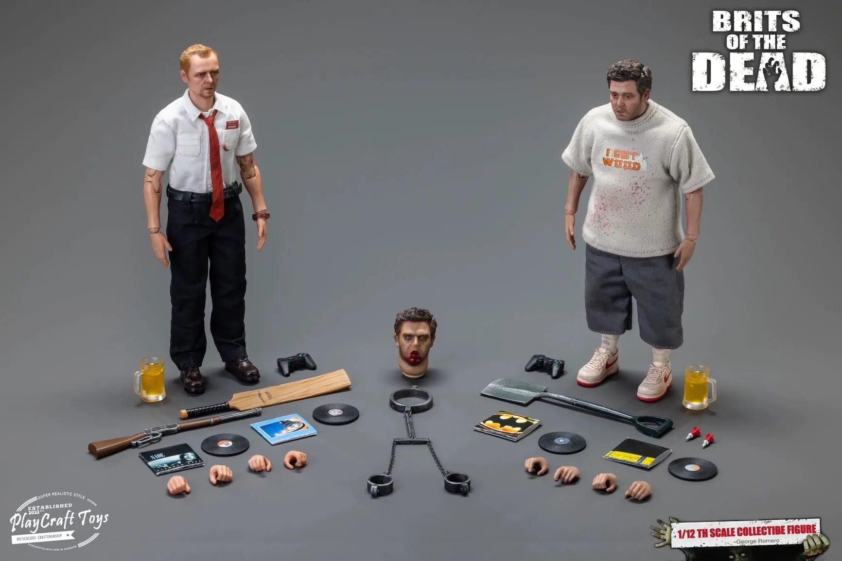 【Preorder】Play Craft Toys Play Craft Toys 1/12 Zombie Slim And Zombie Fatty Combo Action Figure PC003 - ToyFury