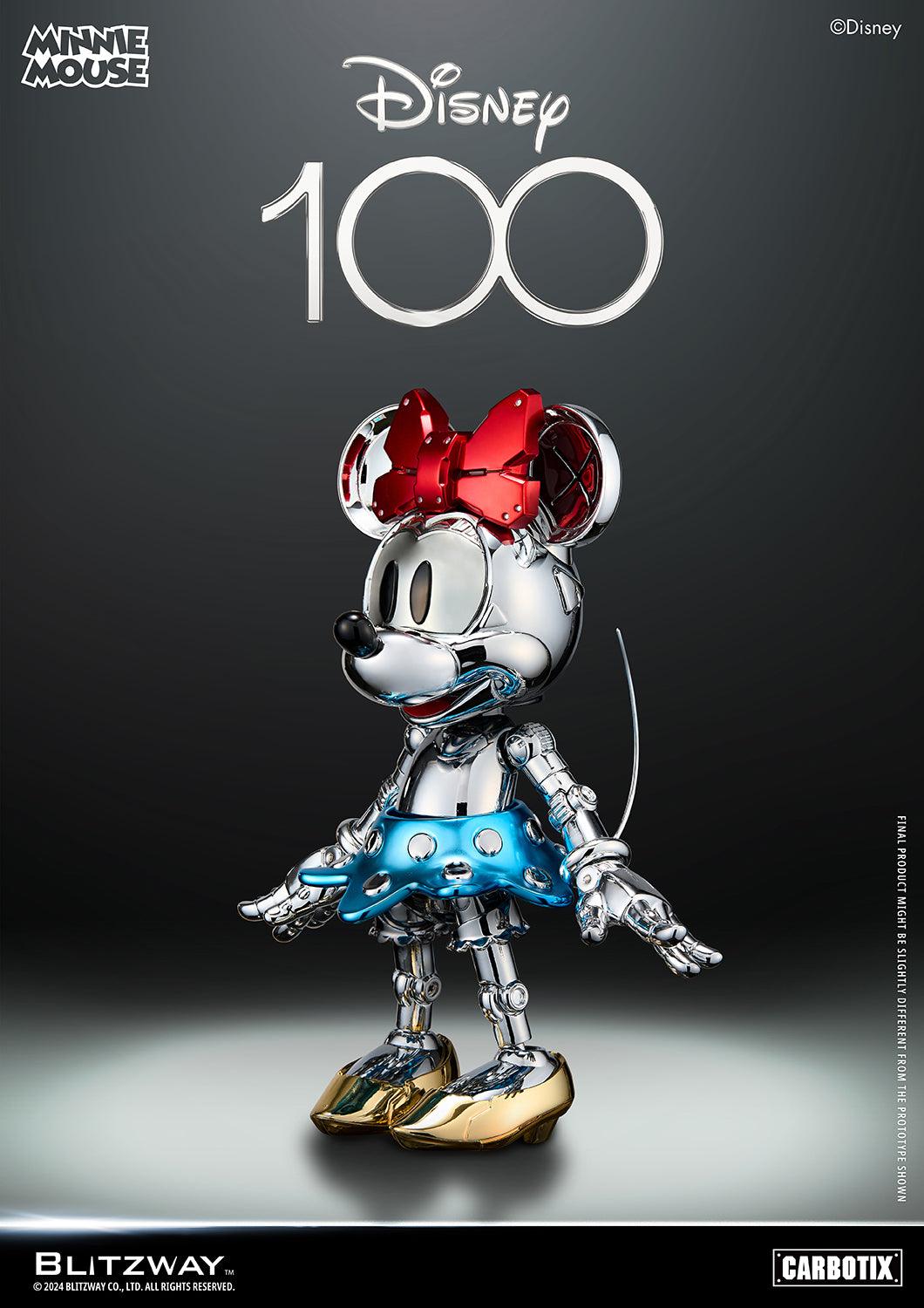 BLITZWAY Disney 100 Minnie Mouse (Chrome Ver.) Collectible Figure BW-CA-10509 - ToyFury