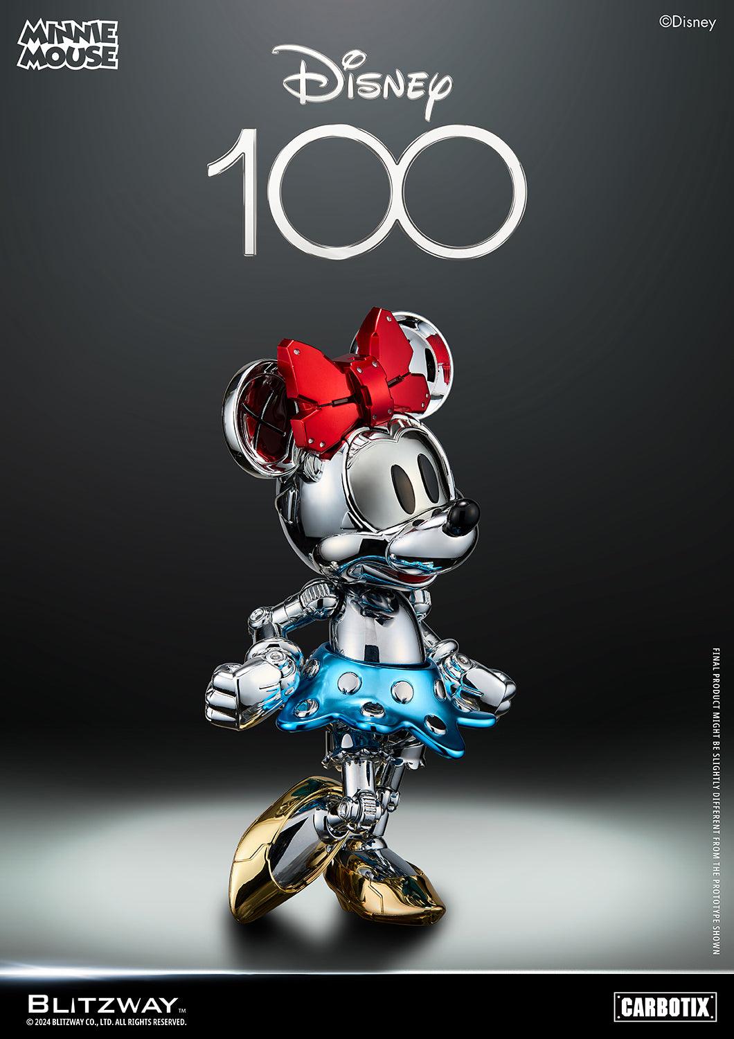 BLITZWAY Disney 100 Minnie Mouse (Chrome Ver.) Collectible Figure BW-CA-10509 - ToyFury