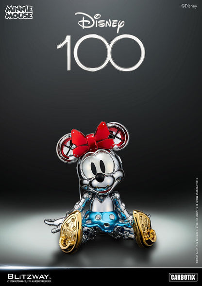 BLITZWAY Disney 100 Minnie Mouse (Chrome Ver.) Collectible Figure BW-CA-10509 - ToyFury