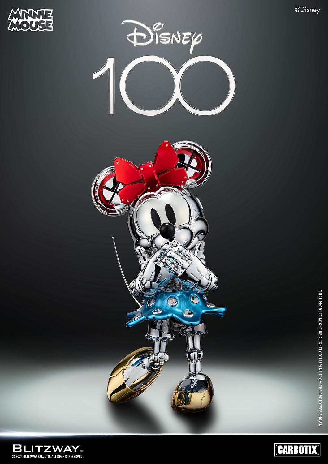 BLITZWAY Disney 100 Minnie Mouse (Chrome Ver.) Collectible Figure BW-CA-10509 - ToyFury