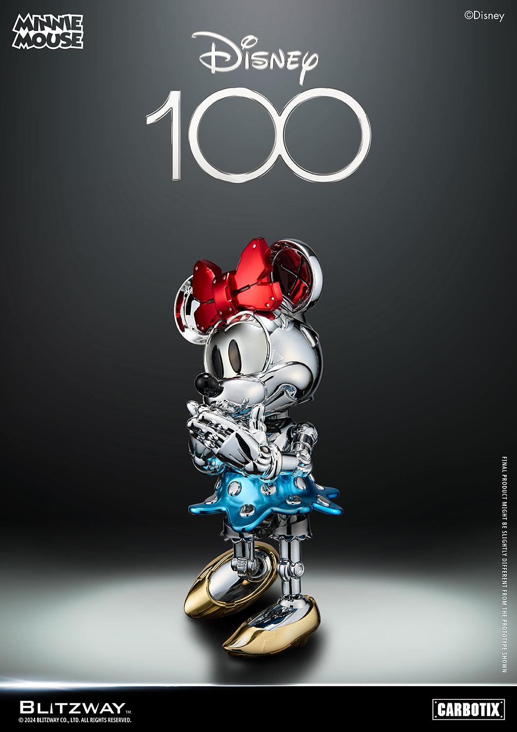 BLITZWAY Disney 100 Minnie Mouse (Chrome Ver.) Collectible Figure BW-CA-10509 - ToyFury