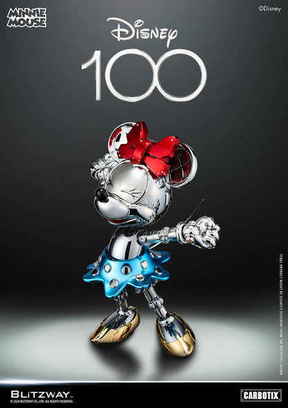 BLITZWAY Disney 100 Minnie Mouse (Chrome Ver.) Collectible Figure BW-CA-10509 - ToyFury