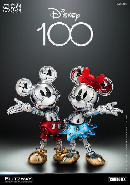 BLITZWAY Disney 100 Minnie Mouse (Chrome Ver.) Collectible Figure BW-CA-10509 - ToyFury