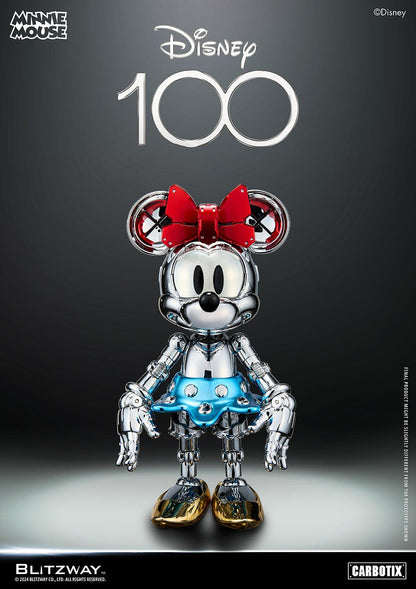 BLITZWAY Disney 100 Minnie Mouse (Chrome Ver.) Collectible Figure BW-CA-10509 - ToyFury