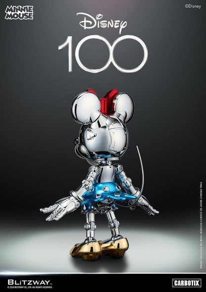 BLITZWAY Disney 100 Minnie Mouse (Chrome Ver.) Collectible Figure BW-CA-10509 - ToyFury