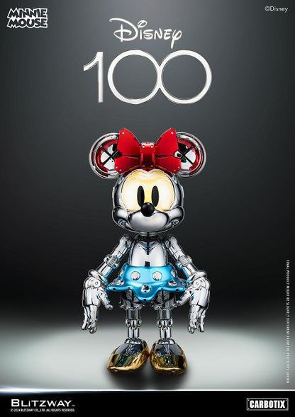 BLITZWAY Disney 100 Minnie Mouse (Chrome Ver.) Collectible Figure BW-CA-10509 - ToyFury