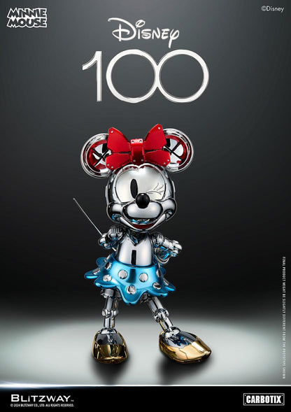 BLITZWAY Disney 100 Minnie Mouse (Chrome Ver.) Collectible Figure BW-CA-10509 - ToyFury