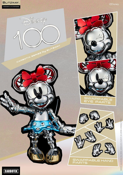 BLITZWAY Disney 100 Minnie Mouse (Chrome Ver.) Collectible Figure BW-CA-10509 - ToyFury