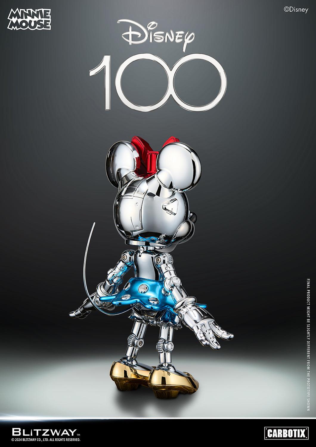 BLITZWAY Disney 100 Minnie Mouse (Chrome Ver.) Collectible Figure BW-CA-10509 - ToyFury