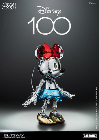 BLITZWAY Disney 100 Minnie Mouse (Chrome Ver.) Collectible Figure BW-CA-10509 - ToyFury