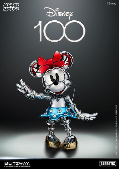 BLITZWAY Disney 100 Minnie Mouse (Chrome Ver.) Collectible Figure BW-CA-10509 - ToyFury