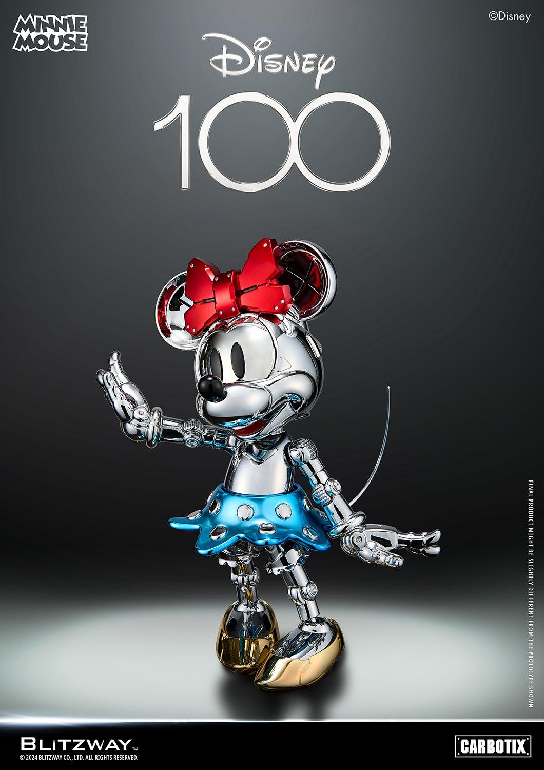 BLITZWAY Disney 100 Minnie Mouse (Chrome Ver.) Collectible Figure BW-CA-10509 - ToyFury