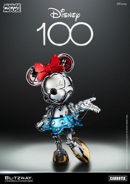 BLITZWAY Disney 100 Minnie Mouse (Chrome Ver.) Collectible Figure BW-CA-10509 - ToyFury