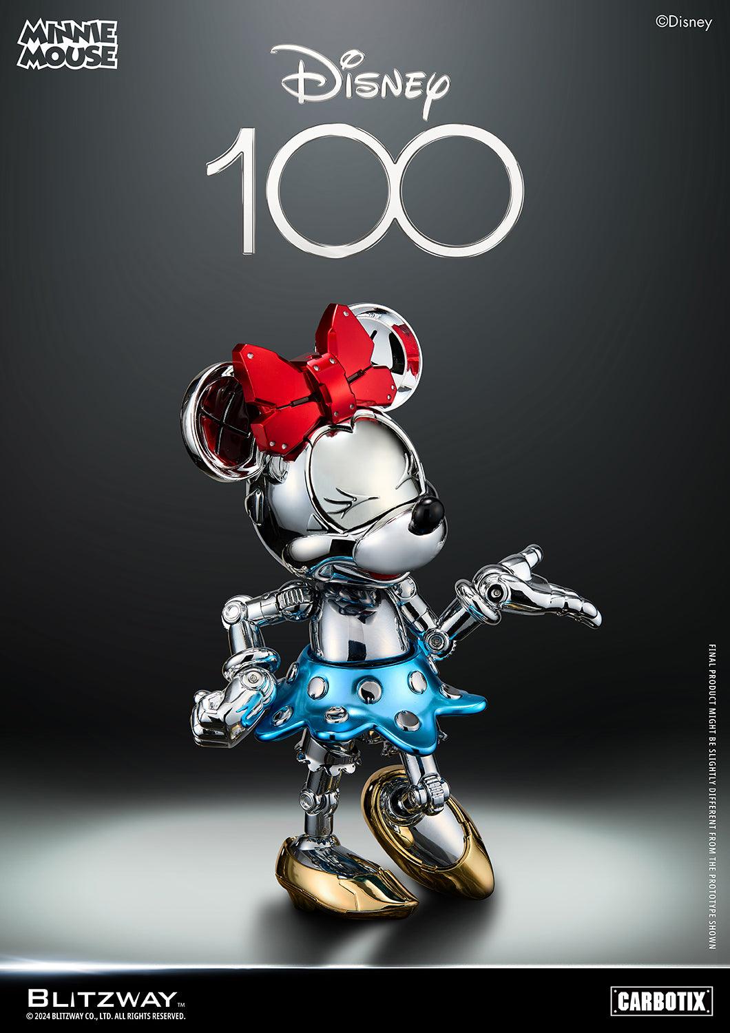 BLITZWAY Disney 100 Minnie Mouse (Chrome Ver.) Collectible Figure BW-CA-10509 - ToyFury