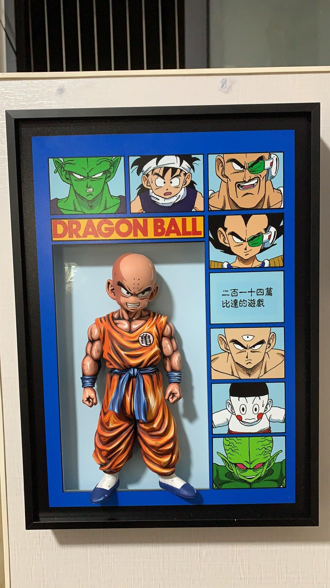 Dragon Ball Figure 2D Repainting Ichiban Kuji Strong Chains Set Krillin