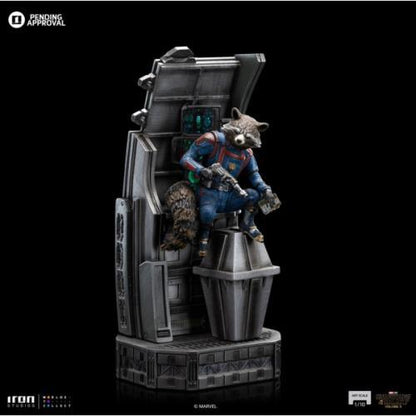 Iron studios Rocket Raccoon - Guardians of the Galaxy 3 1/10 Art Scale Figure MARCAS93823-10 - ToyFury