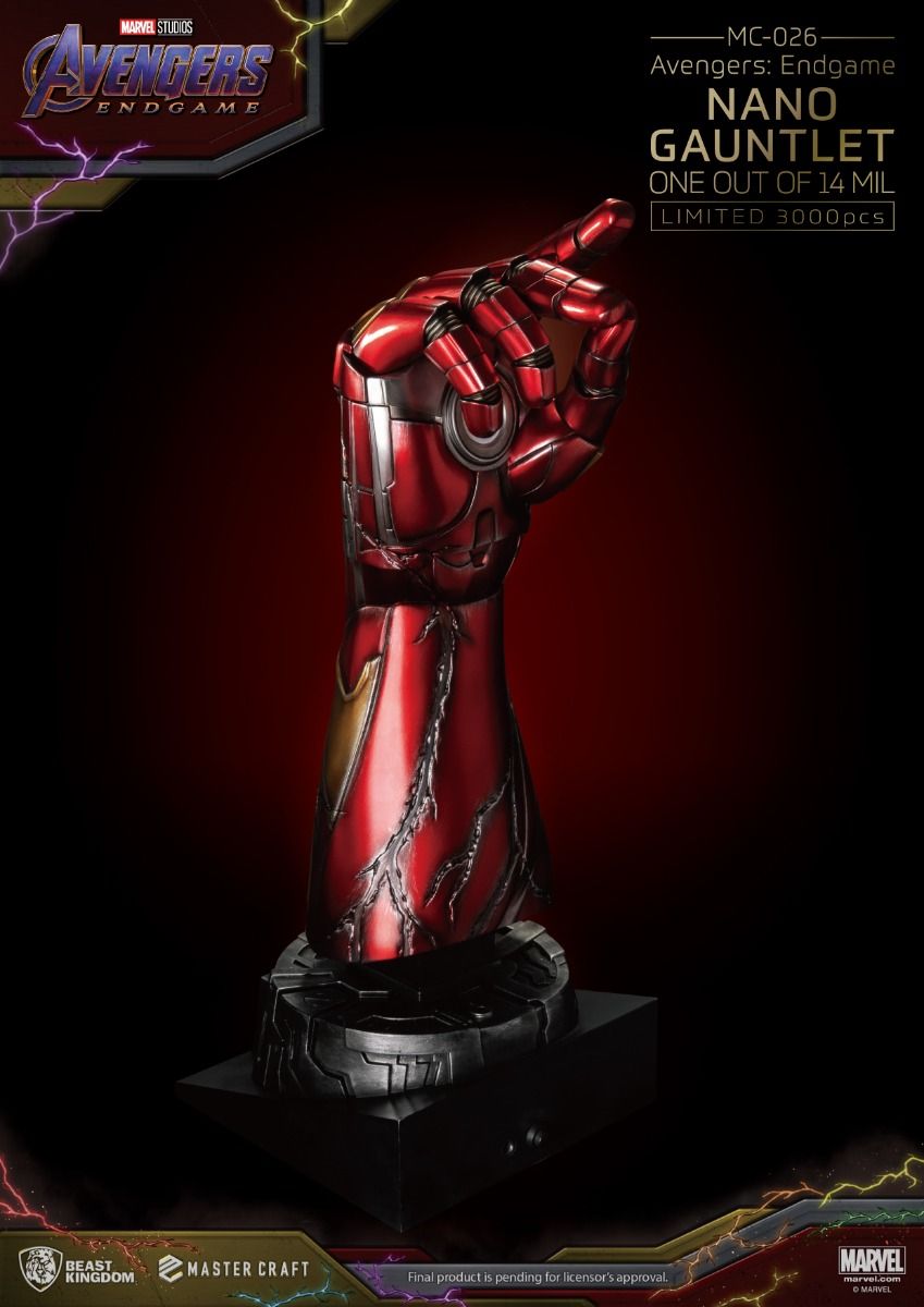 Beast Kingdom MC-026 Avengers: Endgame Master Craft Nano Gauntlet