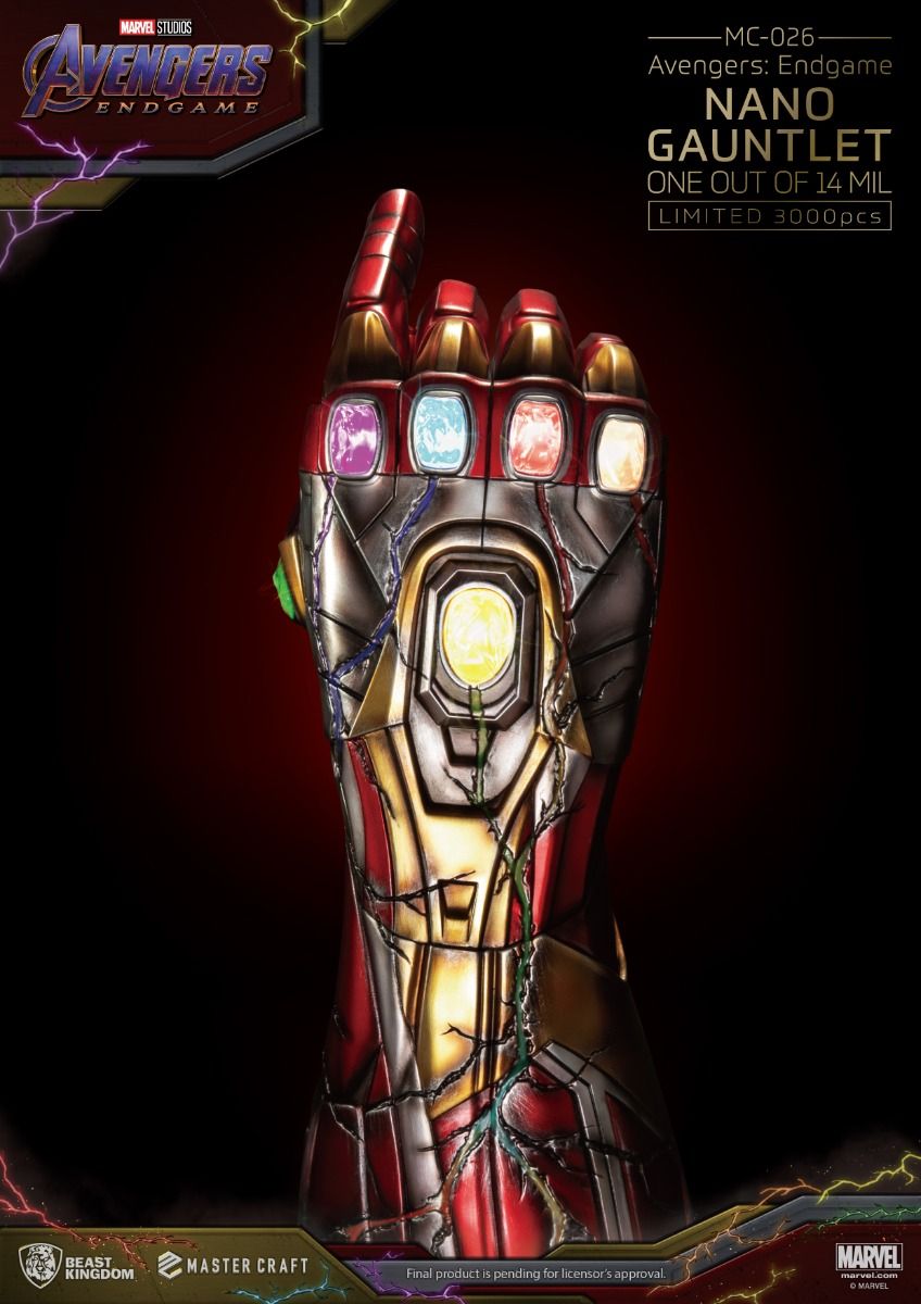 Beast Kingdom MC-026 Avengers: Endgame Master Craft Nano Gauntlet