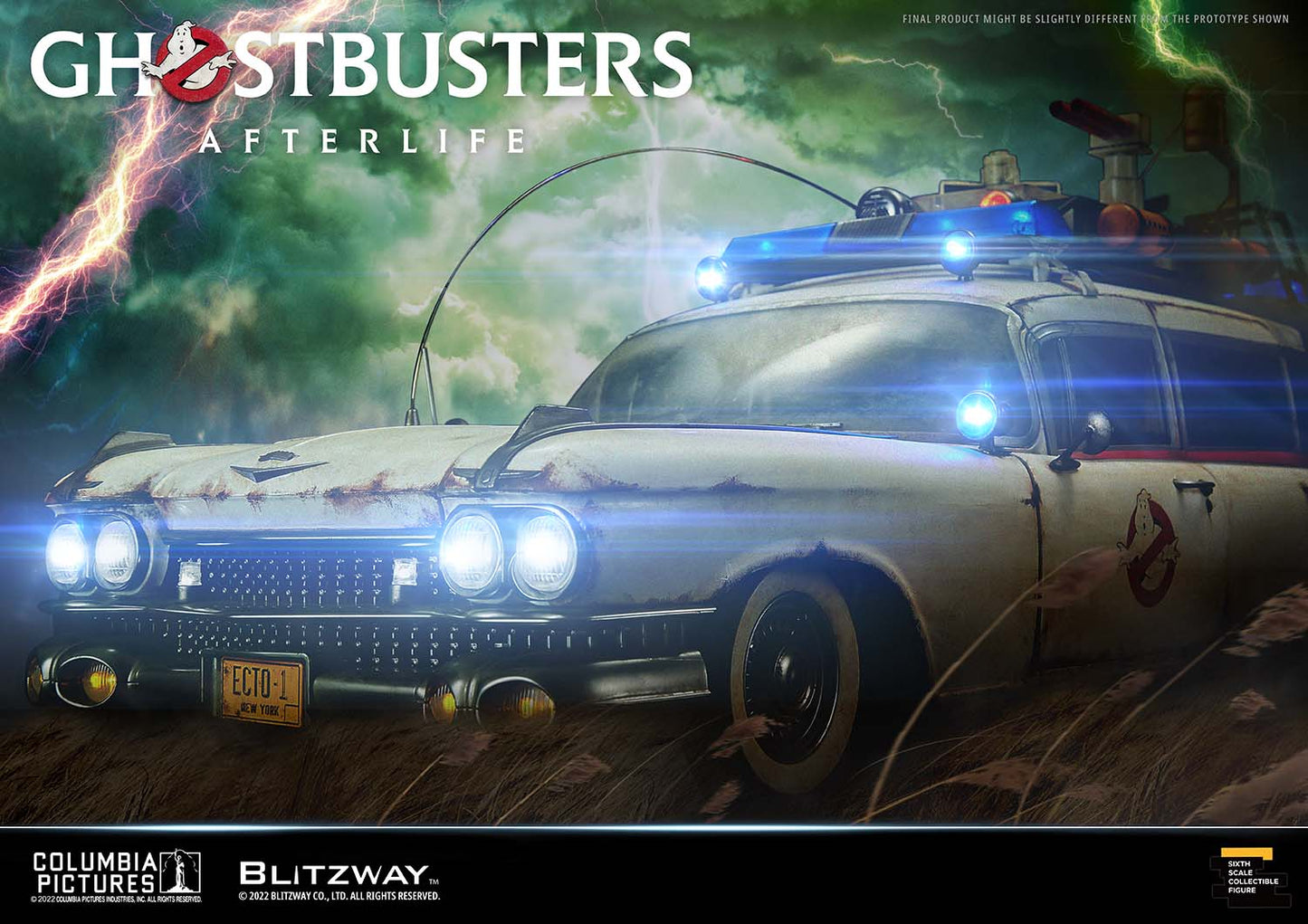 Blitzway BM-UMS11901 1/6 GHOSTBUSTERS ECTO-1