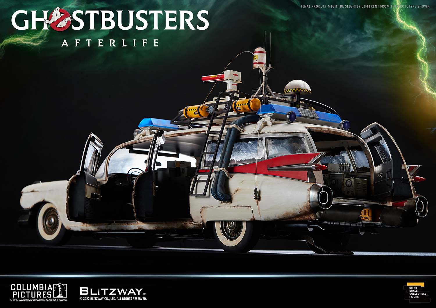 Blitzway BM-UMS11901 1/6 GHOSTBUSTERS ECTO-1