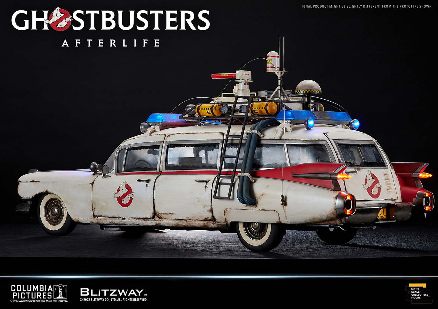 Blitzway BM-UMS11901 1/6 GHOSTBUSTERS ECTO-1