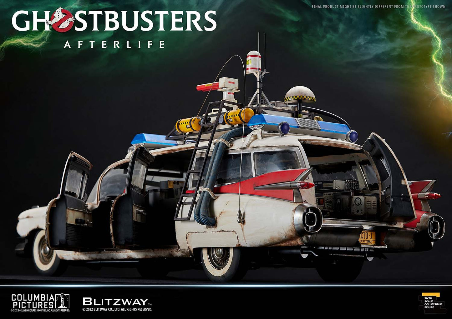 Blitzway BM-UMS11901 1/6 GHOSTBUSTERS ECTO-1