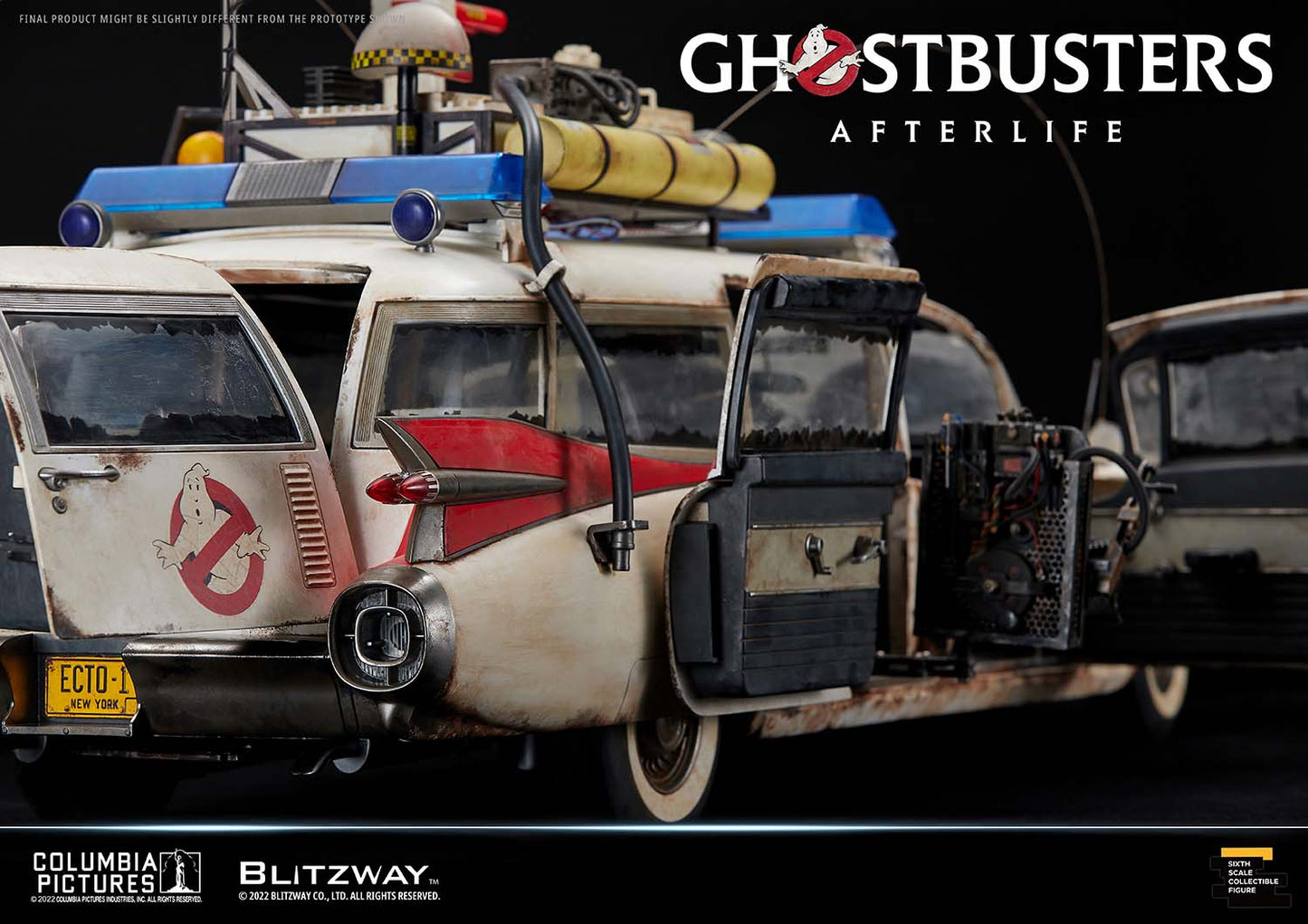 Blitzway BM-UMS11901 1/6 GHOSTBUSTERS ECTO-1