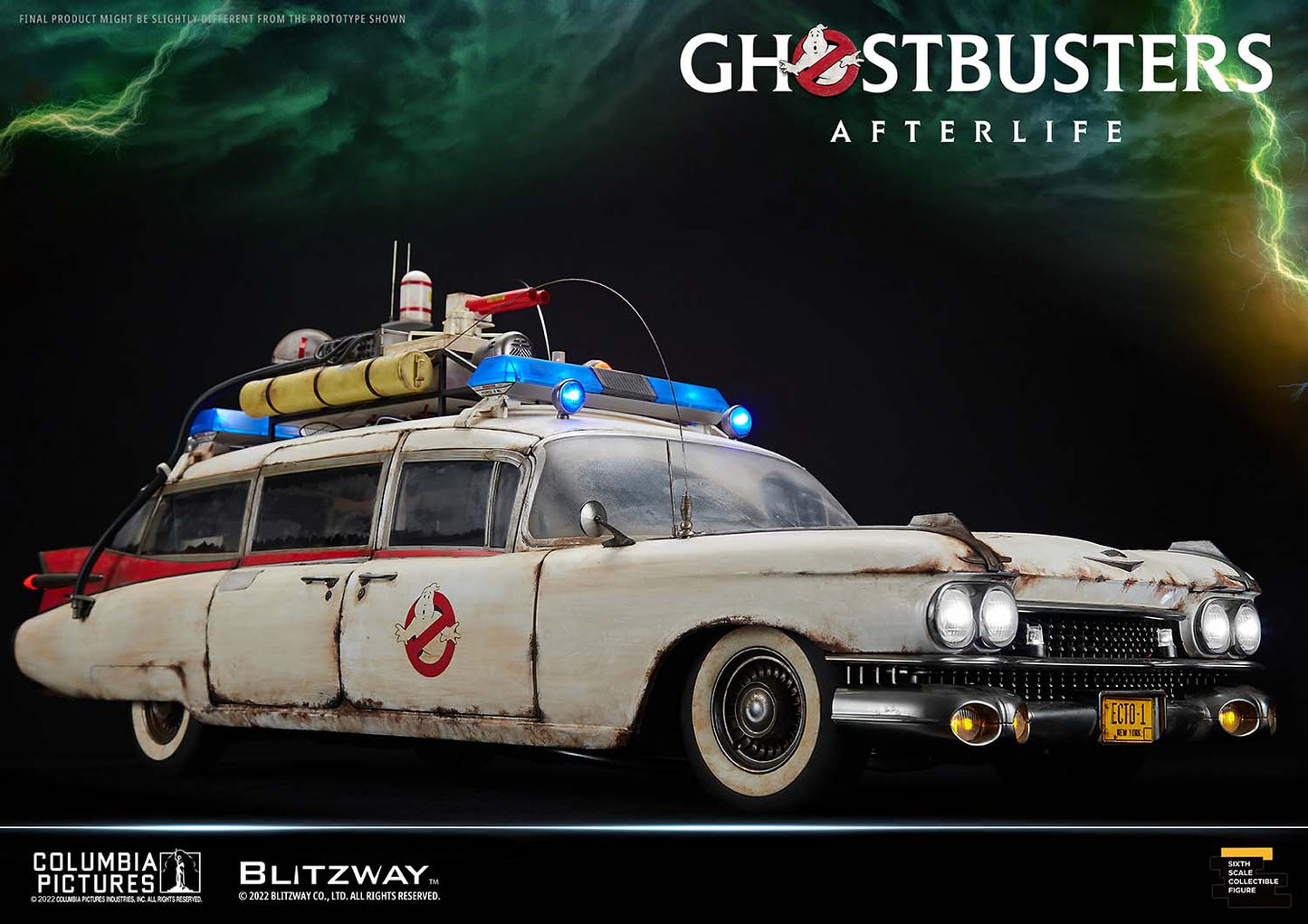 Blitzway BM-UMS11901 1/6 GHOSTBUSTERS ECTO-1