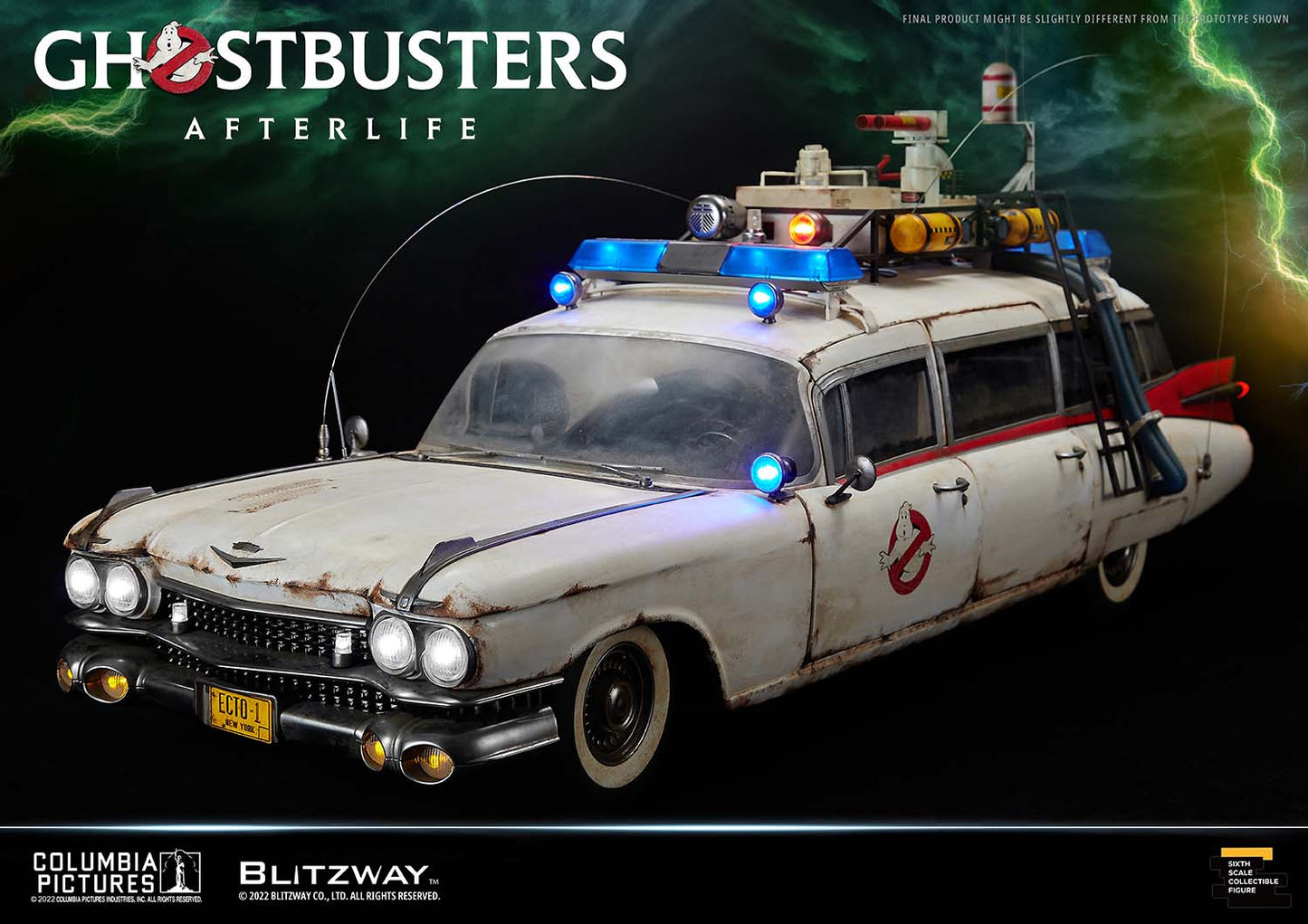 Blitzway BM-UMS11901 1/6 GHOSTBUSTERS ECTO-1