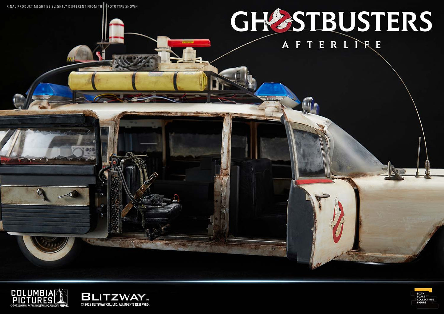 Blitzway BM-UMS11901 1/6 GHOSTBUSTERS ECTO-1