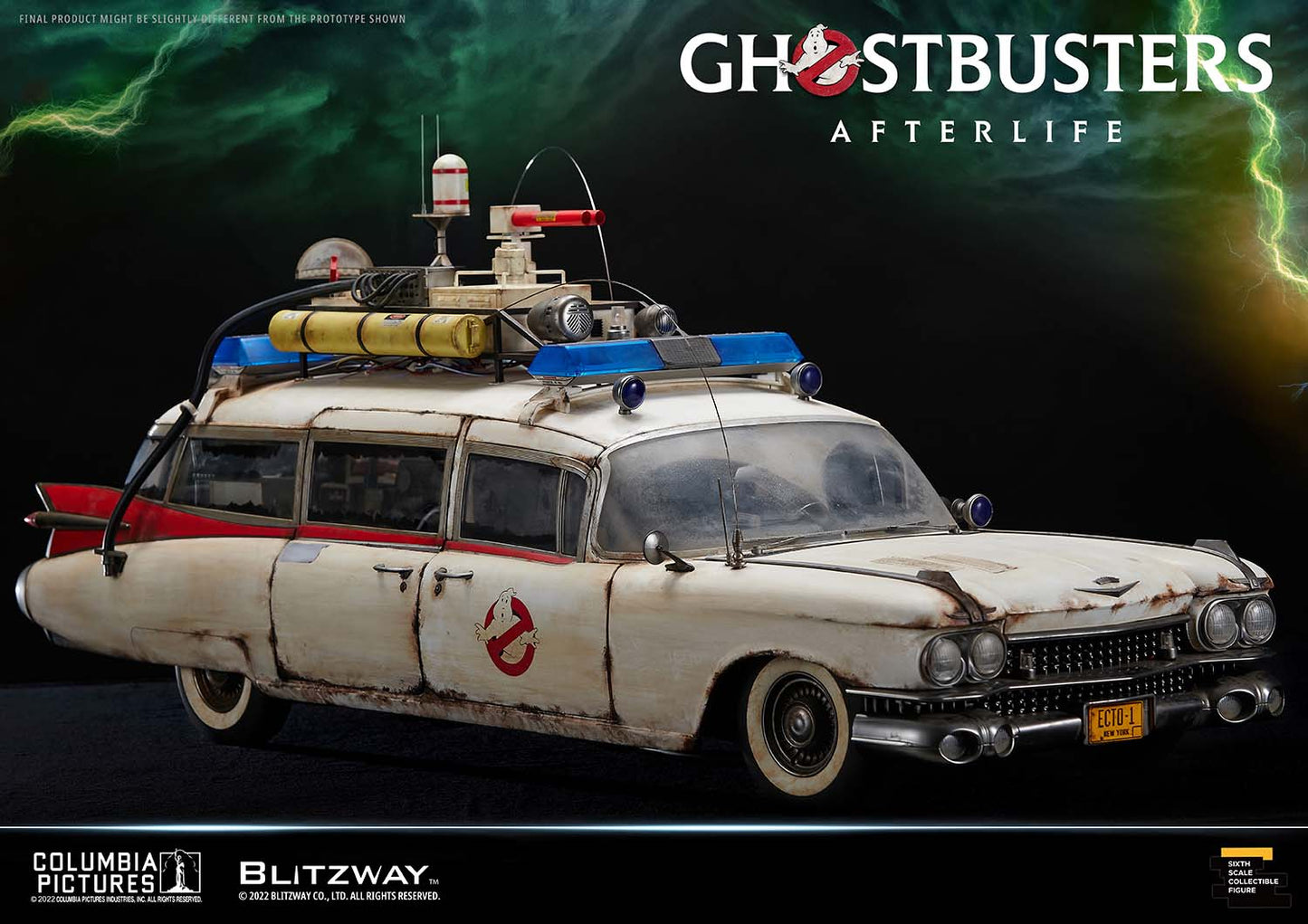 Blitzway BM-UMS11901 1/6 GHOSTBUSTERS ECTO-1