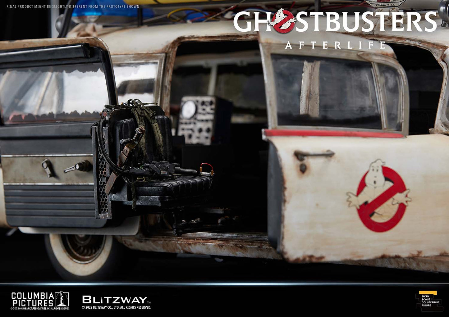 Blitzway BM-UMS11901 1/6 GHOSTBUSTERS ECTO-1