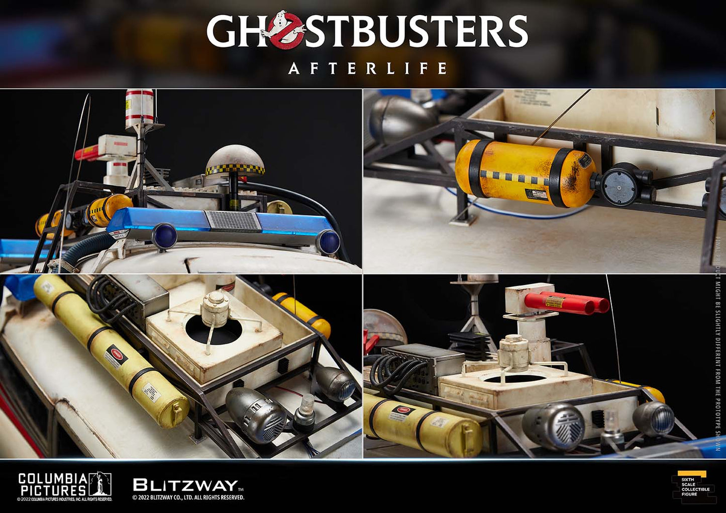 Blitzway BM-UMS11901 1/6 GHOSTBUSTERS ECTO-1