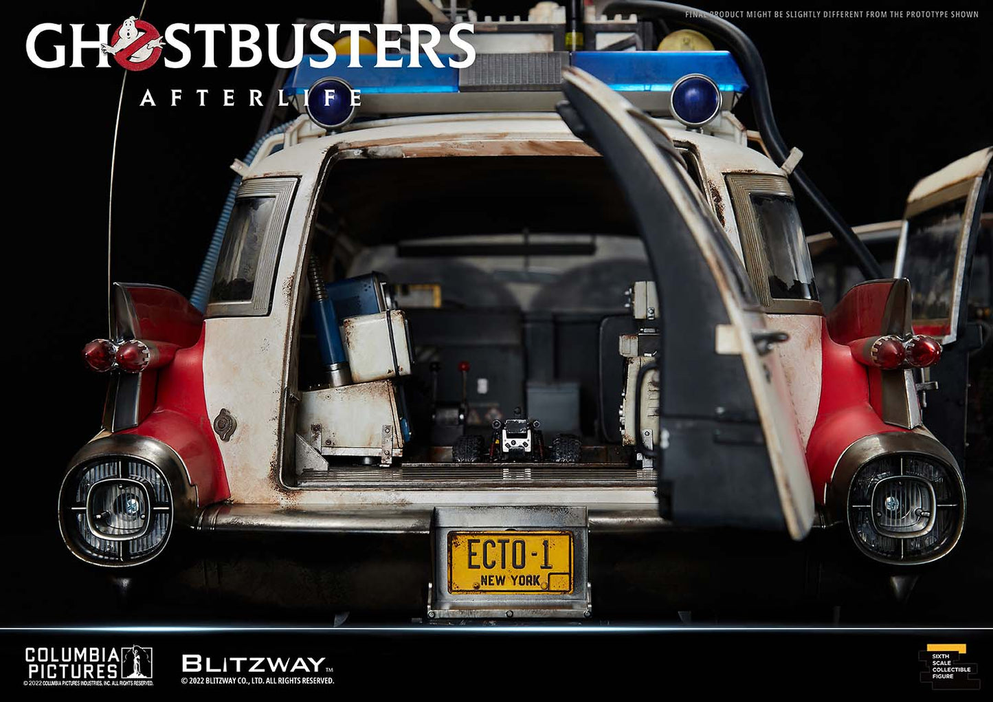 Blitzway BM-UMS11901 1/6 GHOSTBUSTERS ECTO-1