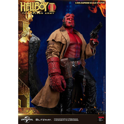 Blitzway Hellboy 2 - Hellboy 1/4 Scale Statue