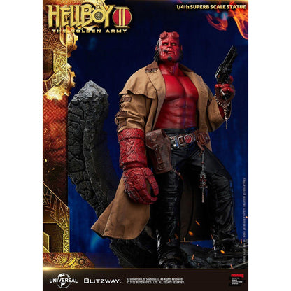 Blitzway Hellboy 2 - Hellboy 1/4 Scale Statue