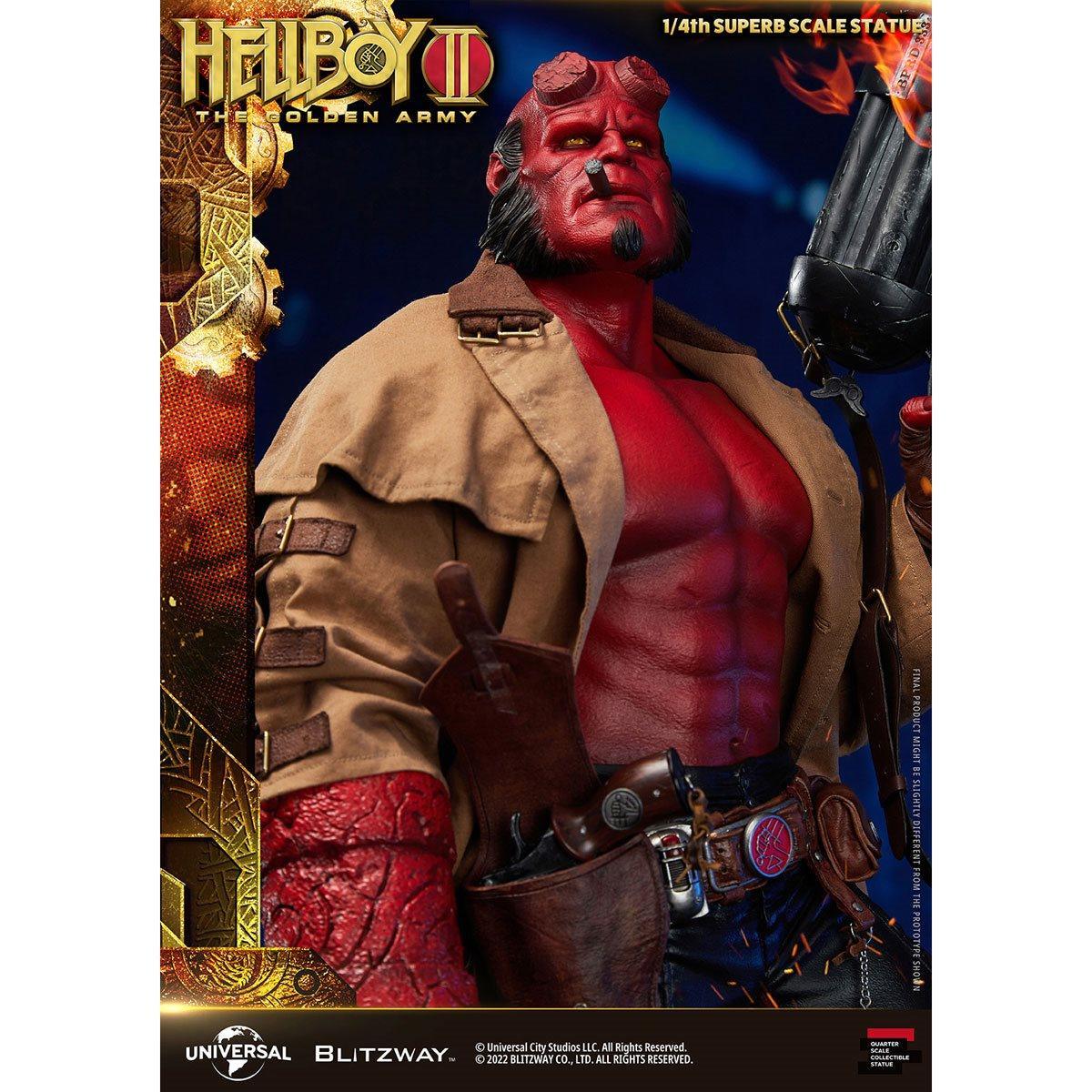 Blitzway Hellboy 2 - Hellboy 1/4 Scale Statue